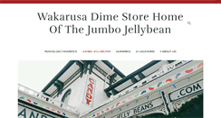 Desktop Screenshot of jumbojellybeans.com